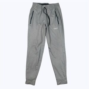 NOBULL Joggers Mens Medium Gray Zip Pockets Cuffed Sweatpants Made USA